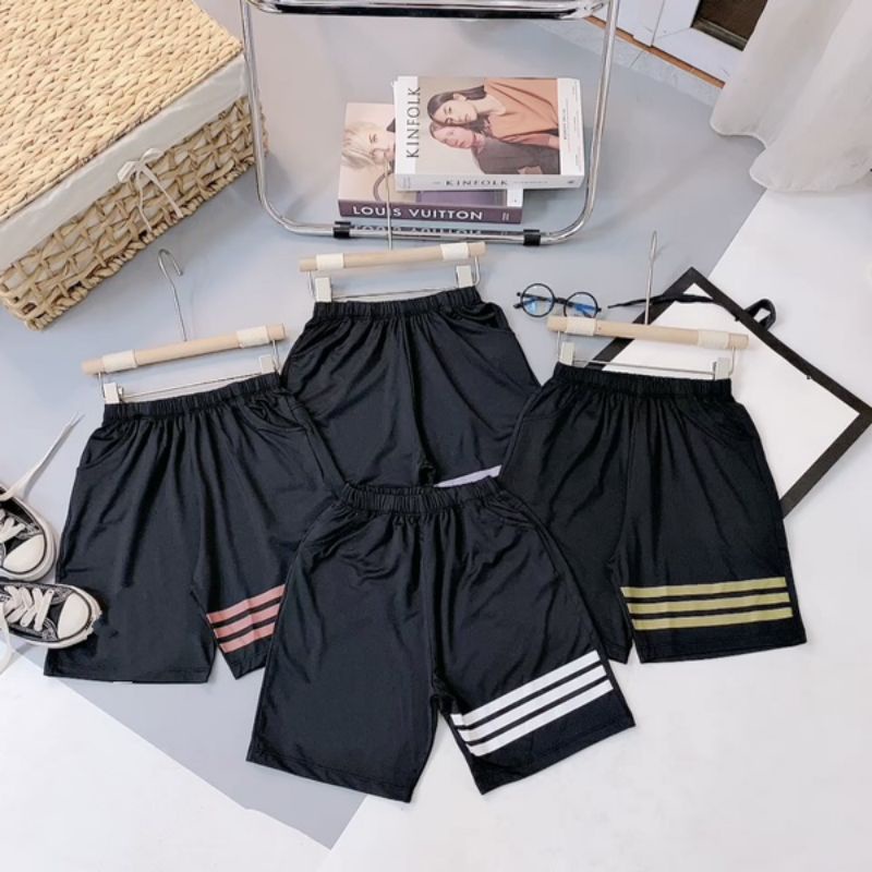 Quần Đùi Bé Trai 20_50kg coton lạnh, Quần bé trai mặc nhà mềm mát