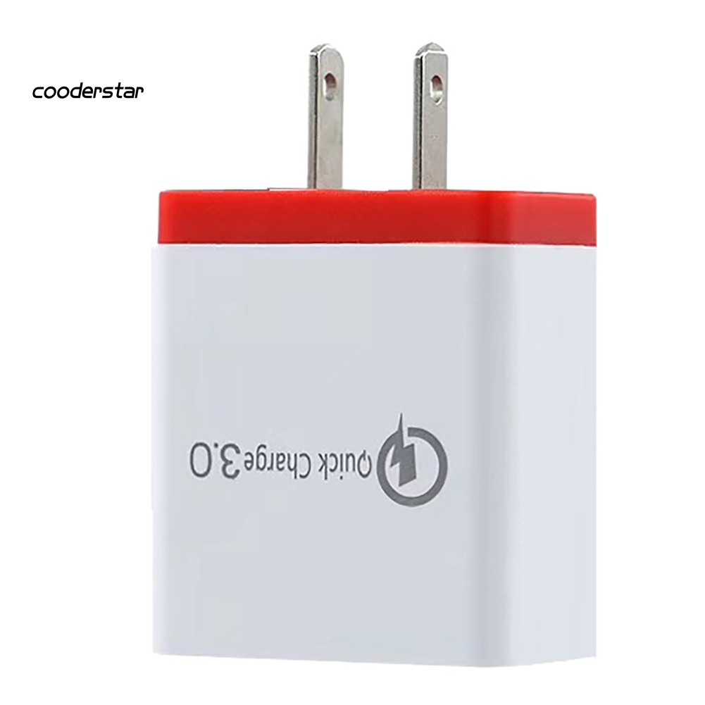 Củ sạc nhanh 4 cổng USB 3.0 nhỏ gọn dành cho đi du lịch