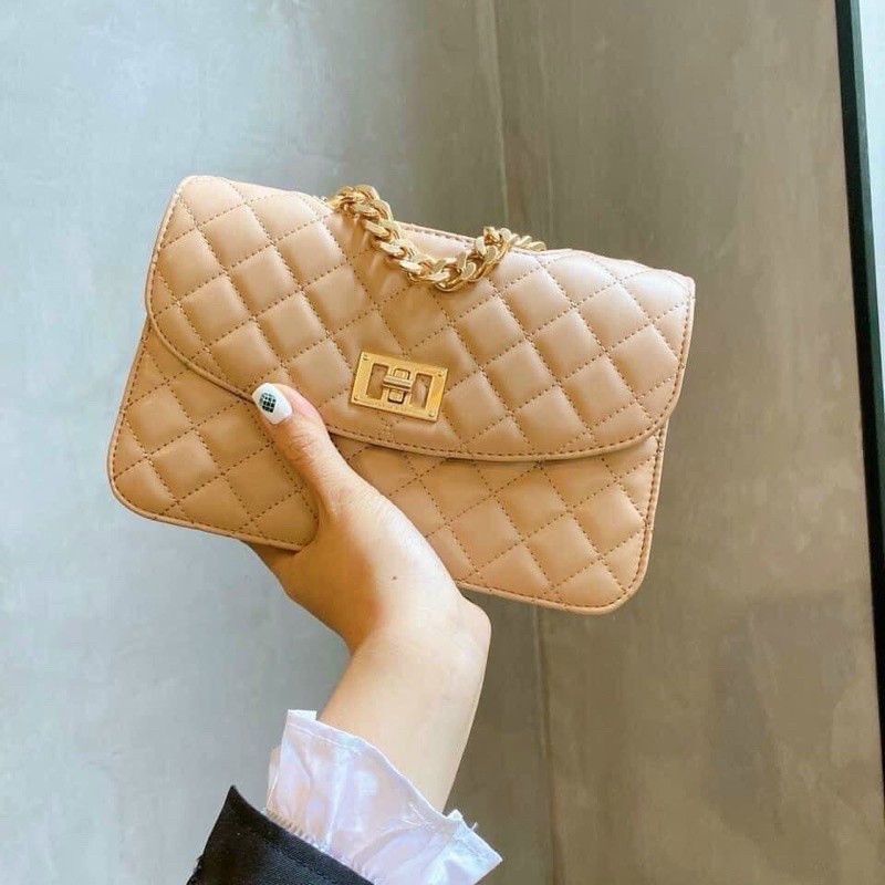 Túi cccvk 2 nắp đủ 4 màu như ảnh sz 22cm - HANA BAG