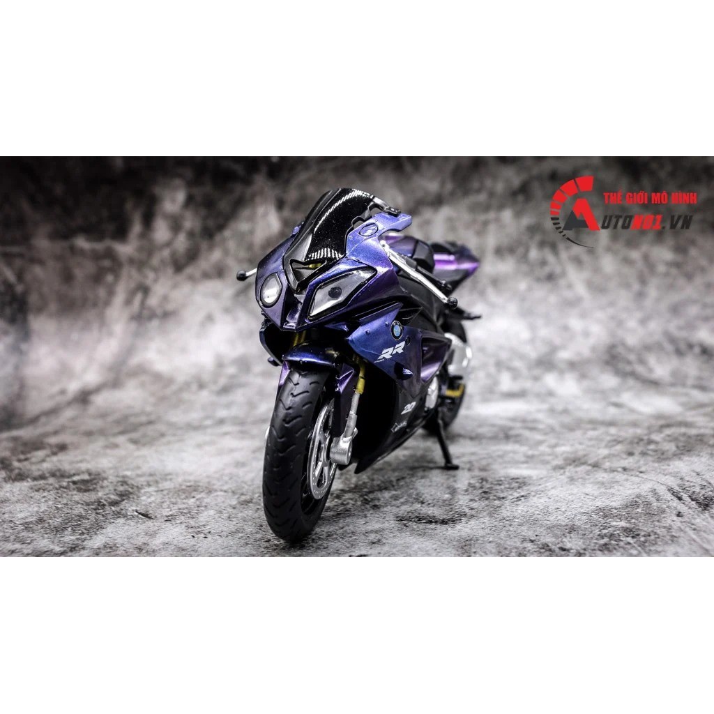 MÔ HÌNH XE BMW S1000RR ĐỘ GALAXY 1:12 AUTONO1 D138