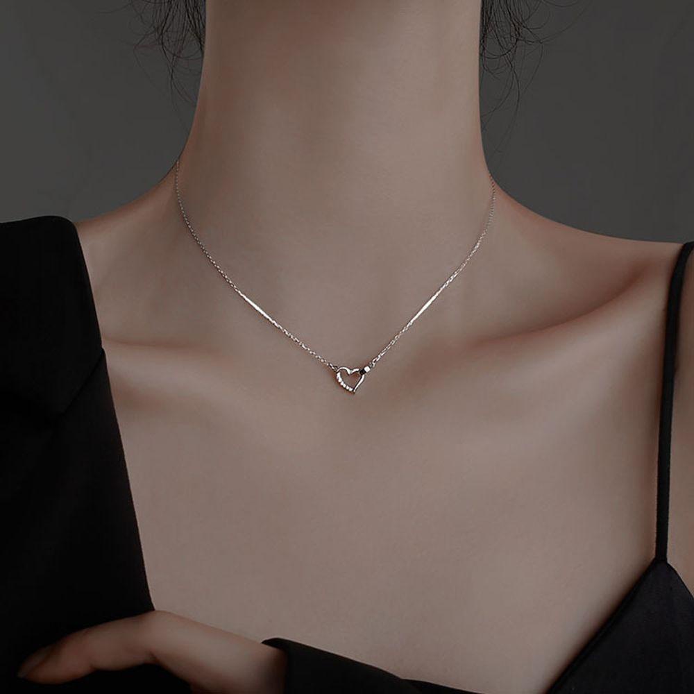 Vòng cổ VANES1 Mặt Tròn Phong Cách Hàn Quốc Cho Nữ