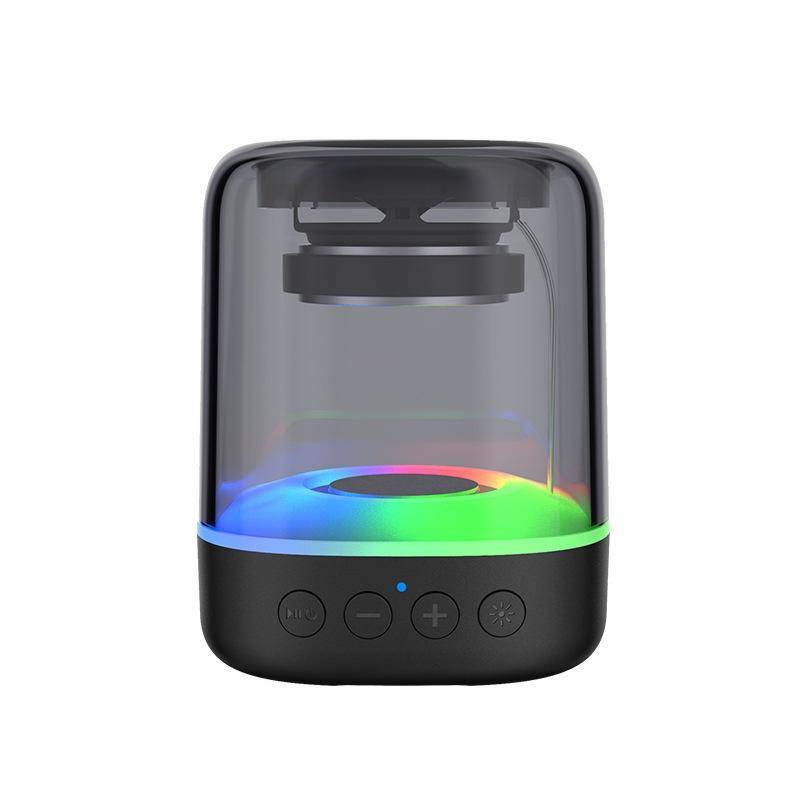 Loa Bluetooth Không Dây Mini Nhiều Màu Sắc Có Đèn LED Và Cổng Sạc Usb Loại C