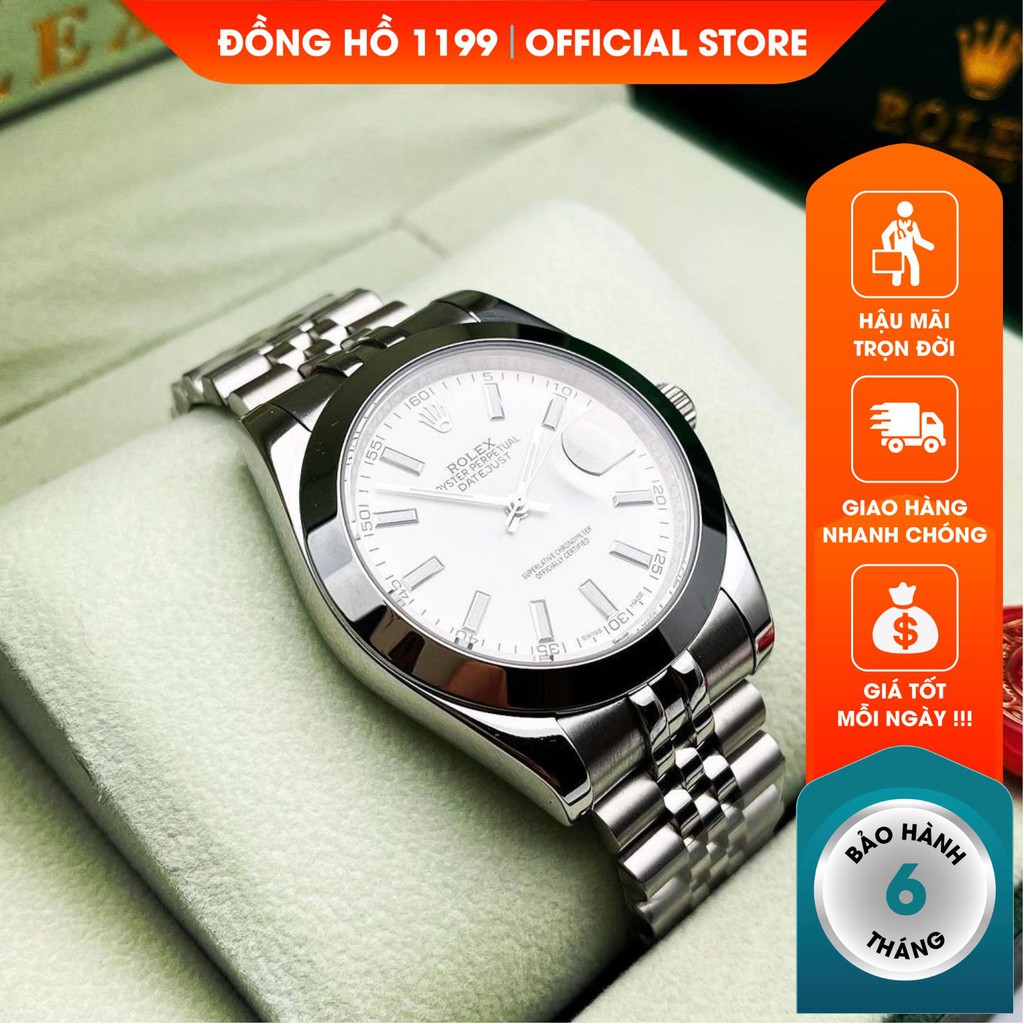 Đồng hồ cơ nam dây thép cao cấp chống nước chống xước sang trọng lịch lãm bảo hành 6 tháng 2282J - 1199 Watches | BigBuy360 - bigbuy360.vn