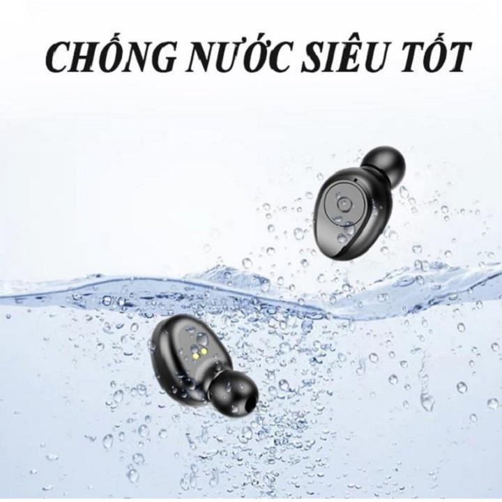 Tai Nghe Bluetooth Amoi F9 Pro Max 2020| Bản QUỐC TẾ | Nút cảm ứng | Bluetooth 5.0 | Pin 2000Mah | Sạc dự phòng -DC4132