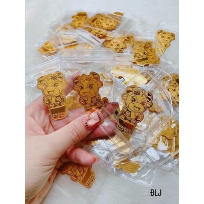 Miếng dán Mèo Thần Tài & Trâu Vàng Mang Tài Lộc Về Nhà để Ví/ điện thoại | BigBuy360 - bigbuy360.vn