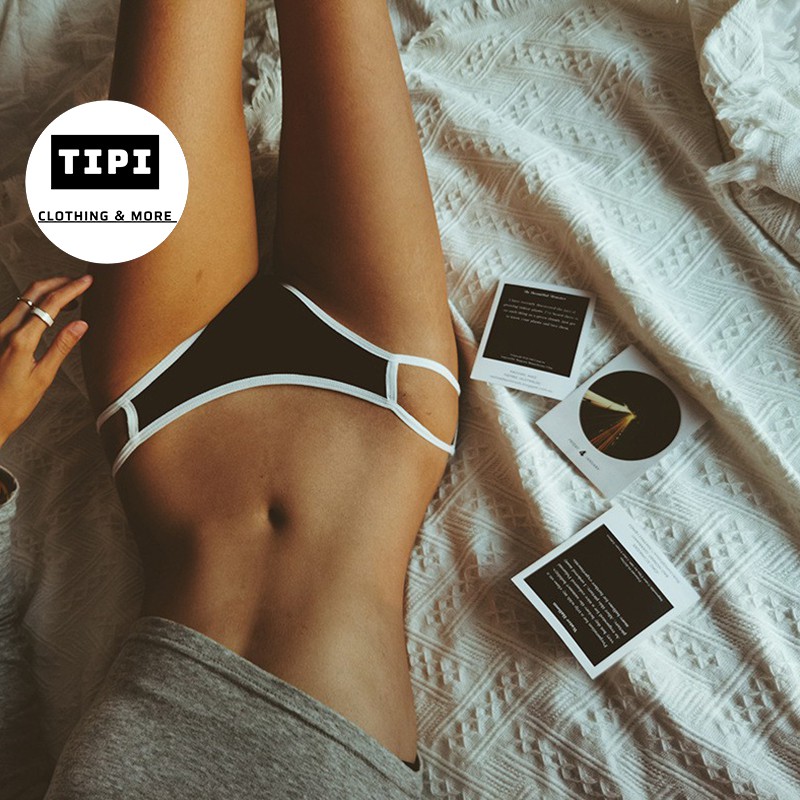 Quần Lót Cotton Sexy Mẫu Dây Eo Kiểu Giấy D1 - 10