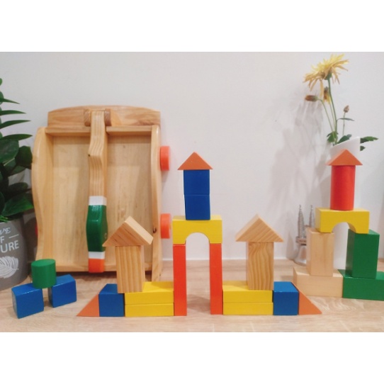 Bộ xếp hình 28CT con vịt