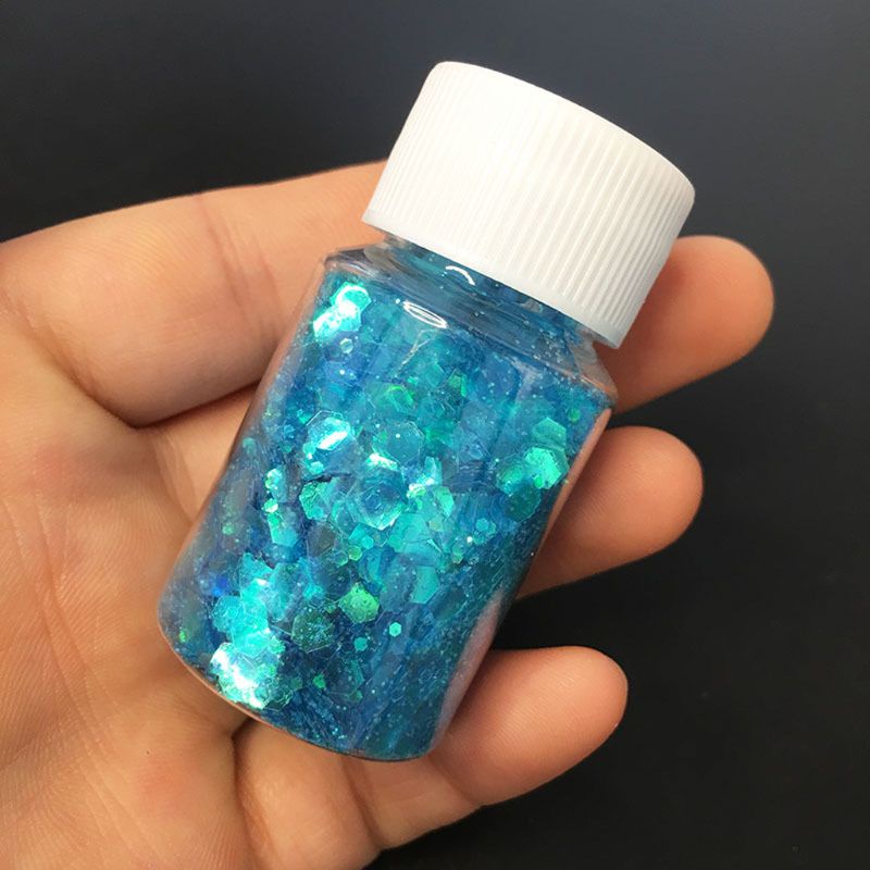 Bột sequin resin epoxy lấp lánh hỗn hợp dùng đổ khuôn làm trang sức pha lê DIY