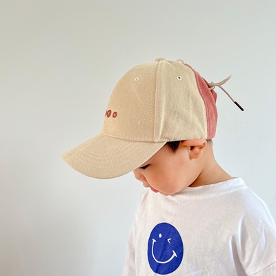 Mũ Lưỡi Trai Phối Màu Thời Trang Hàn Quốc Cho Bé