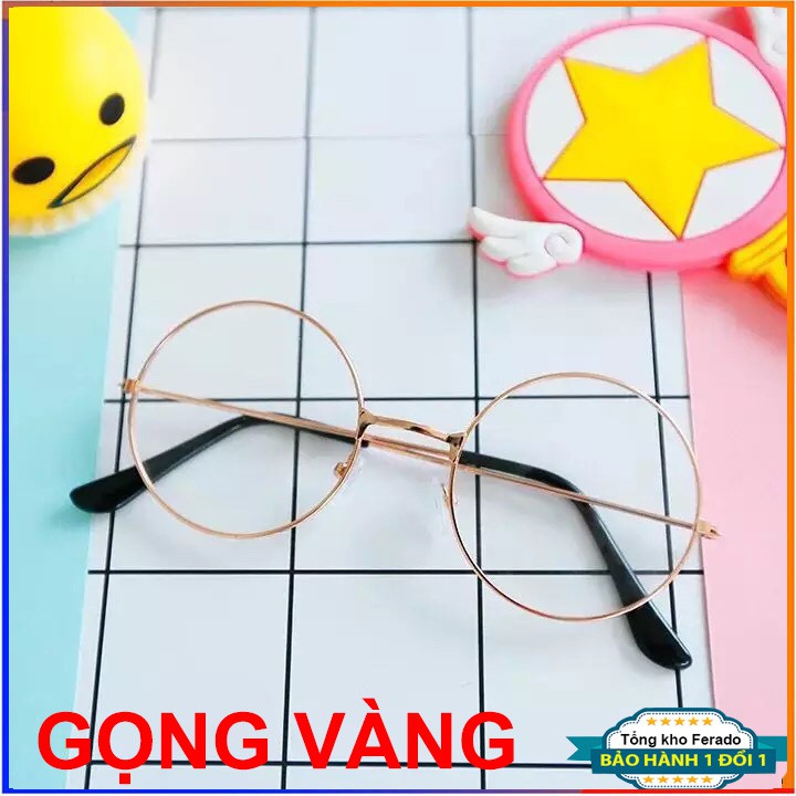 Gọng kính mắt tròn xoe các màu