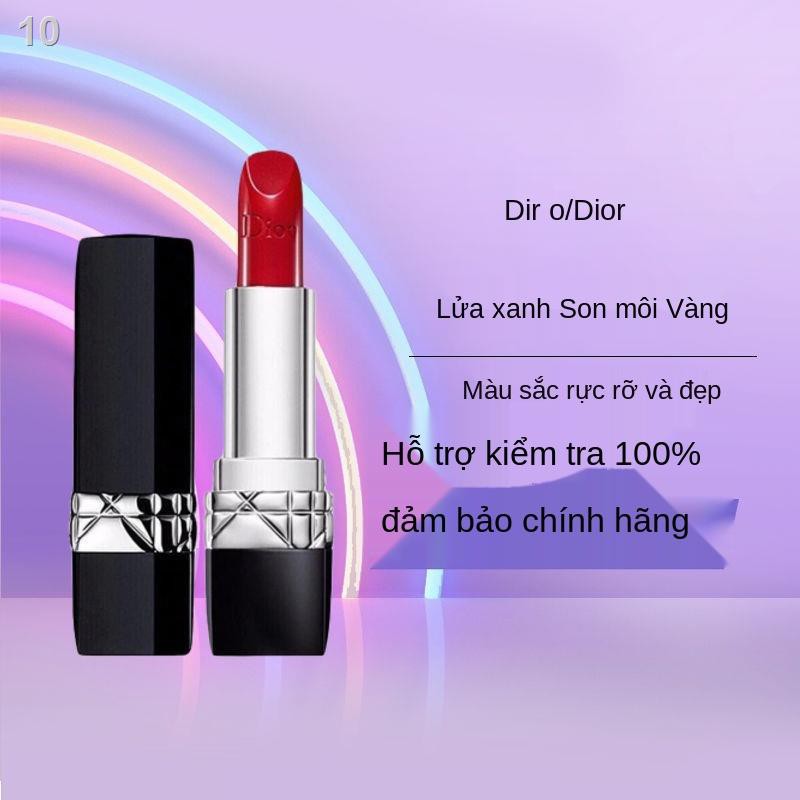 Dior Lipstick Moisturizing 999 Matte 888 Intense Blue Gold 520 Red Nhập khẩu chính hãng