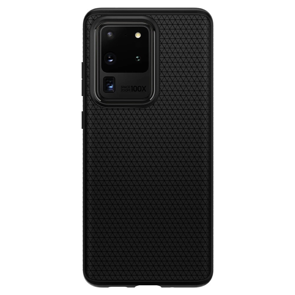 Ốp lưng chống sốc hàng hiệu Spigen Liquid Air màu đen Samsung Galaxy S20 | S20 Ultra | S20 Plus