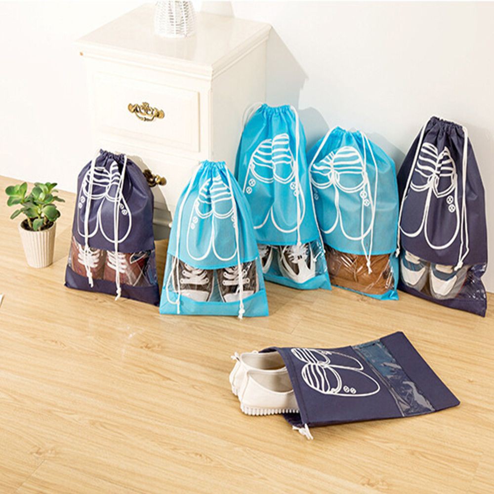 Túi Đựng Giày Hoạ Tiết Chống Bẩn Đi Du Lịch Tiện Lợi 2339