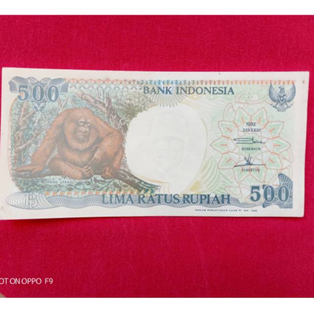 Bộ 500 Tờ Tiền Giấy Rupiah Phiên Bản 1992