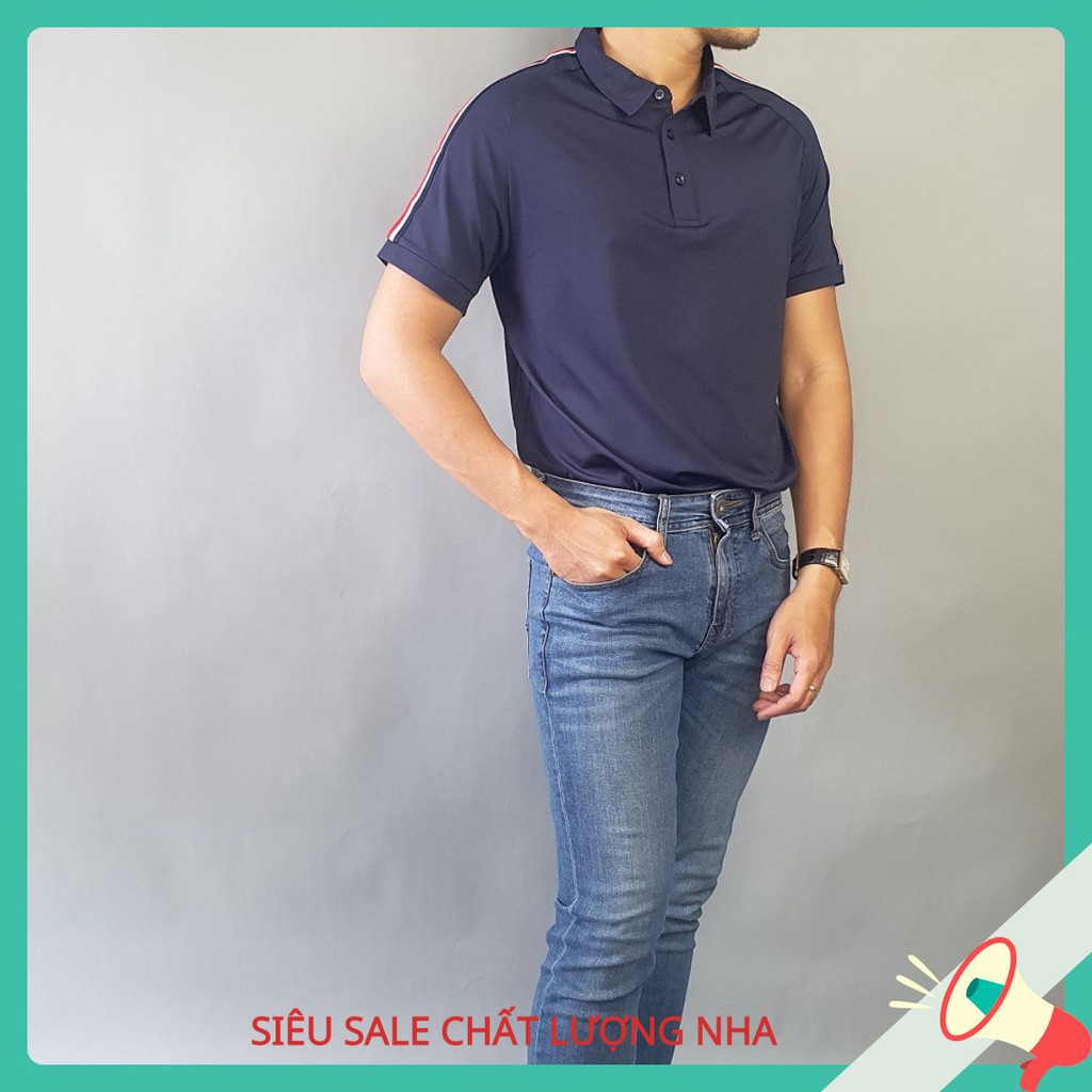 Áo Thun Nam Tay Ngắn | Áo Phông Nam Tay Lỡ Cổ Đứng Thời Trang Cao Cấp A02-19 ProDaShop