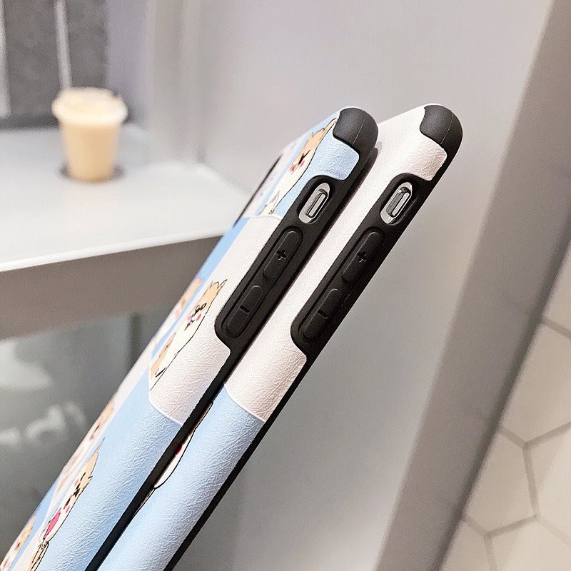 [ SAMSUNG ] Ốp Lưng Da IMD Shiba Kute I - R034 | BigBuy360 - bigbuy360.vn