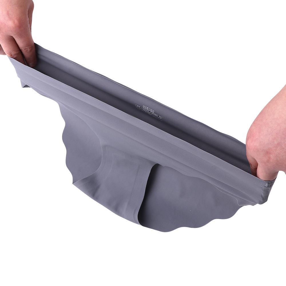 WONDER Quần Lót Cạp Thấp Nhún Bèo Màu Sắc Đơn Giản