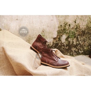 Giày cao cổ nam da bò redwing beckman