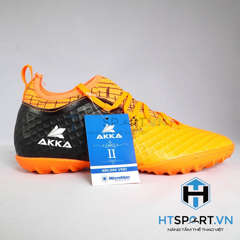 Giày Bóng Đá  Akka Speed2 đá banh sân cỏ nhân tạo chính hãng Full Box Cam