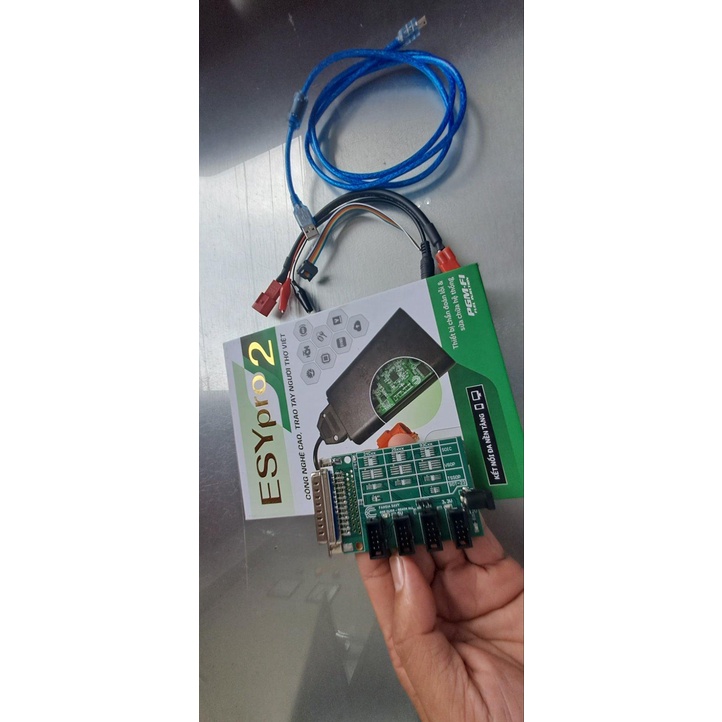 ESY PRO 2 Đọc Mã ID Smartkey Hiệu Chỉnh Số Km ODO Lập trình EEPROM I2C. SPI, MCU Reflash Bản Đồ 3D ECU Mở Tua