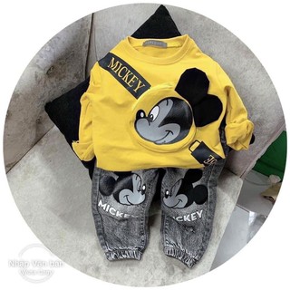 Bộ mickey túi tròn cho bé yêu