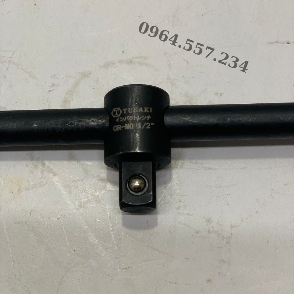 Tay nối dài khẩu đầu trượt,Cần Siết Đầu Trượt  1/2"-3/4"-1" thép cứng CR-MO cao cấp TUSAKI-JAPAN