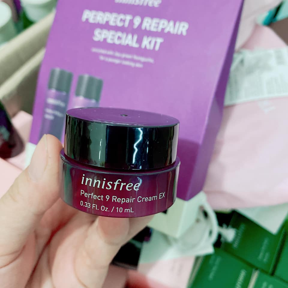 KEM CHỐNG LÃO HÓA INNISFREE PERFECT 9 REPAIR CREAM EX 10ML CHÍNH HÃNG - 11441