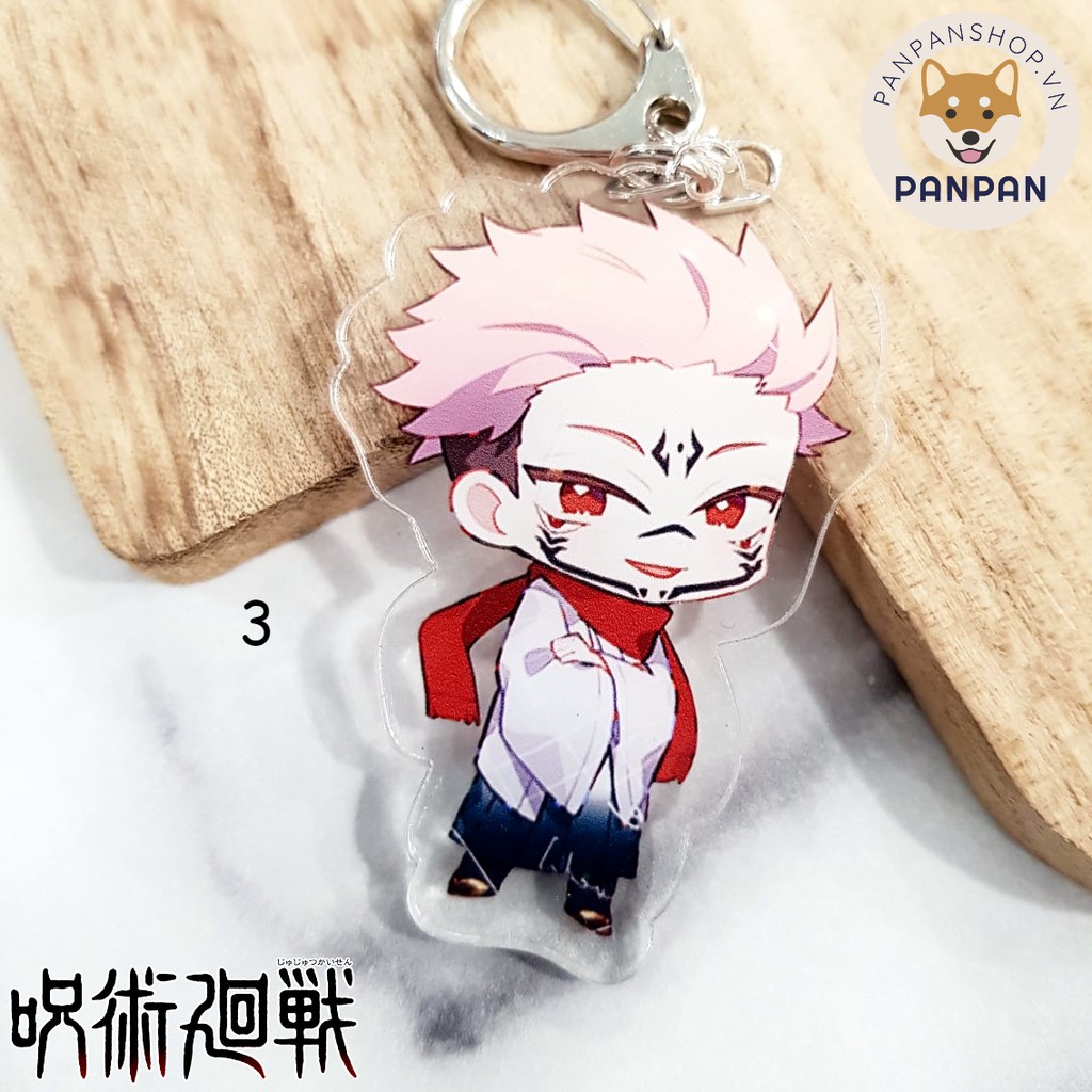 Móc khóa Anime DELUXE Jujutsu Kaisen Kimono Năm Mới (6cm)