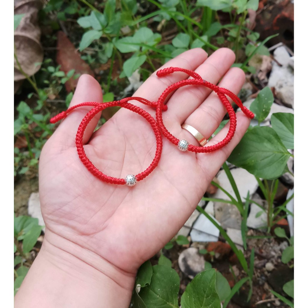 Bộ Vòng Đôi Handmade Charm Hoa Văn ( thông báo size cổ tay )