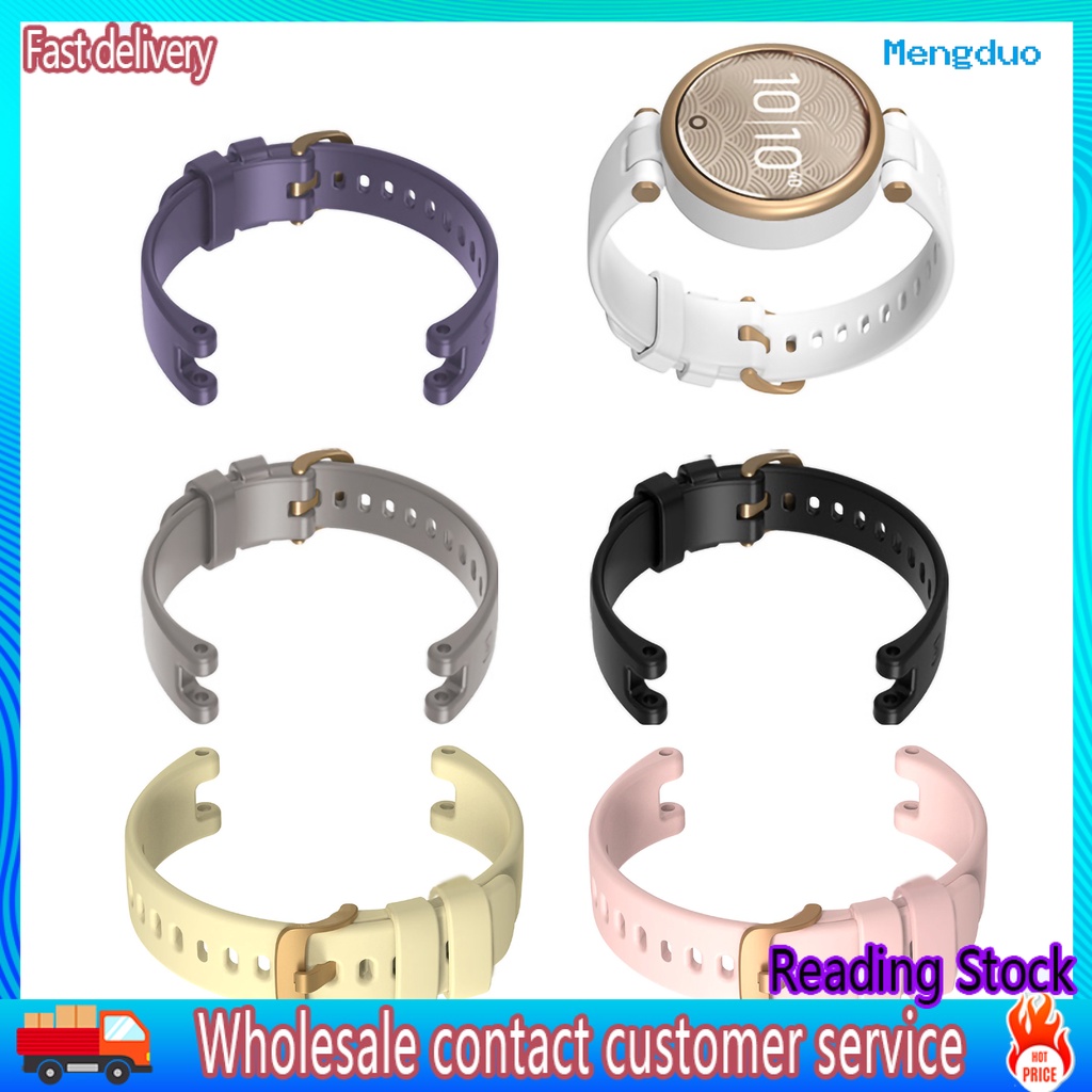 Dây Đeo Đồng Hồ Bằng Silicone 14mm Thay Thế Cho Garmin LilY W2B