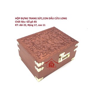 Hộp đựng trang sức con dấu