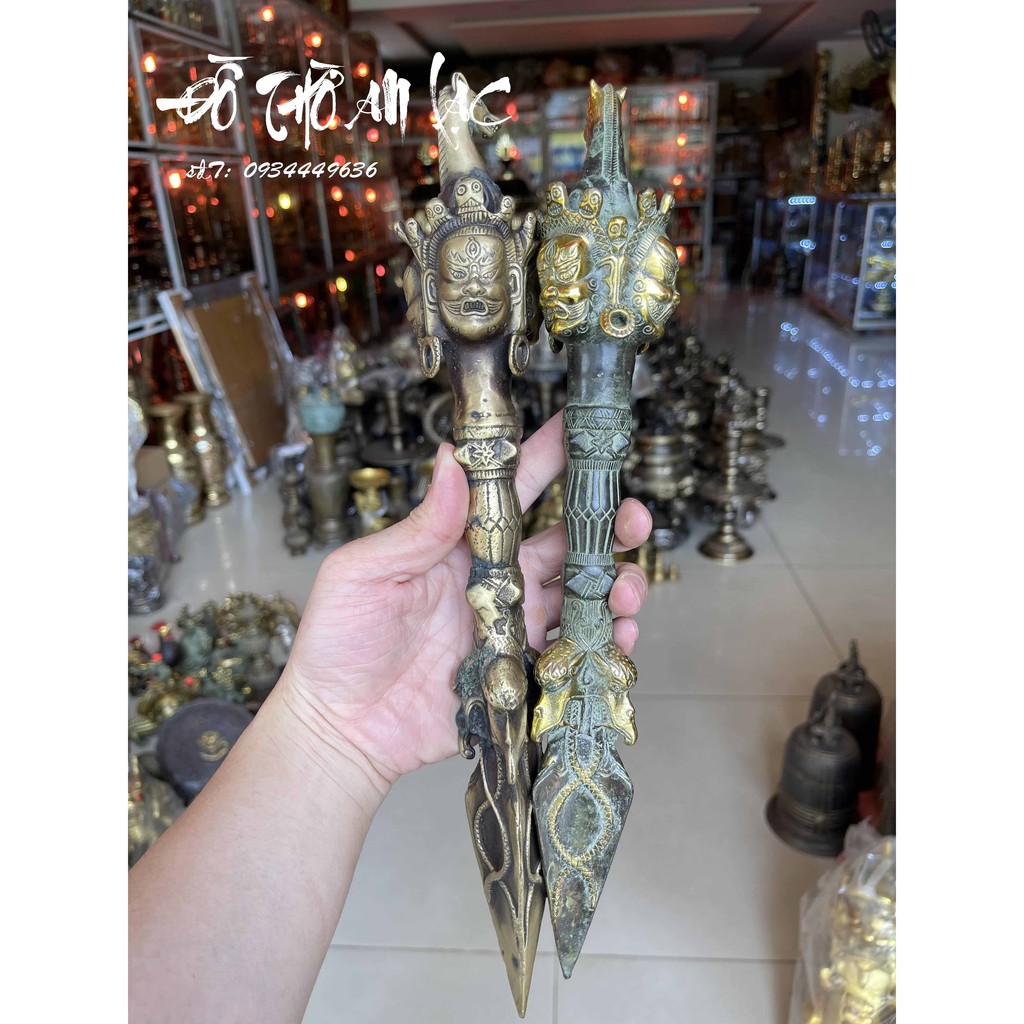 Dao Phurba (Kilaya – Kila )-Pháp Khí Mật Tông - Đồ Phong Thủy Cao Cấp