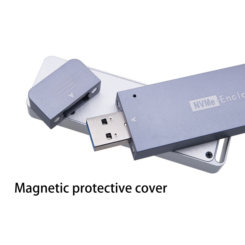 Vỏ Ổ Cứng SSD NVMe Sang USB M.2 NVMe Box 10Gbps USB3.1 Type-A PCIe M2 SSD 2230 224