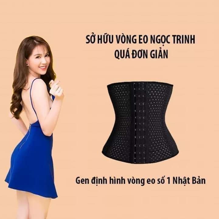 Đai nịt bụng Nova - Nhập khẩu Nhật Bản - Đai cao 25 cm vừa vặn mọi thân hình.