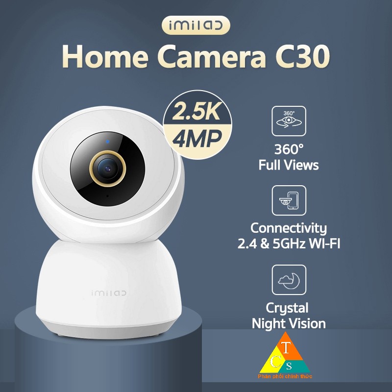 Camera giám sát ip xoay Xiaomi Imilab C30 QHD 2.5K Bản Quốc Tế | WebRaoVat - webraovat.net.vn