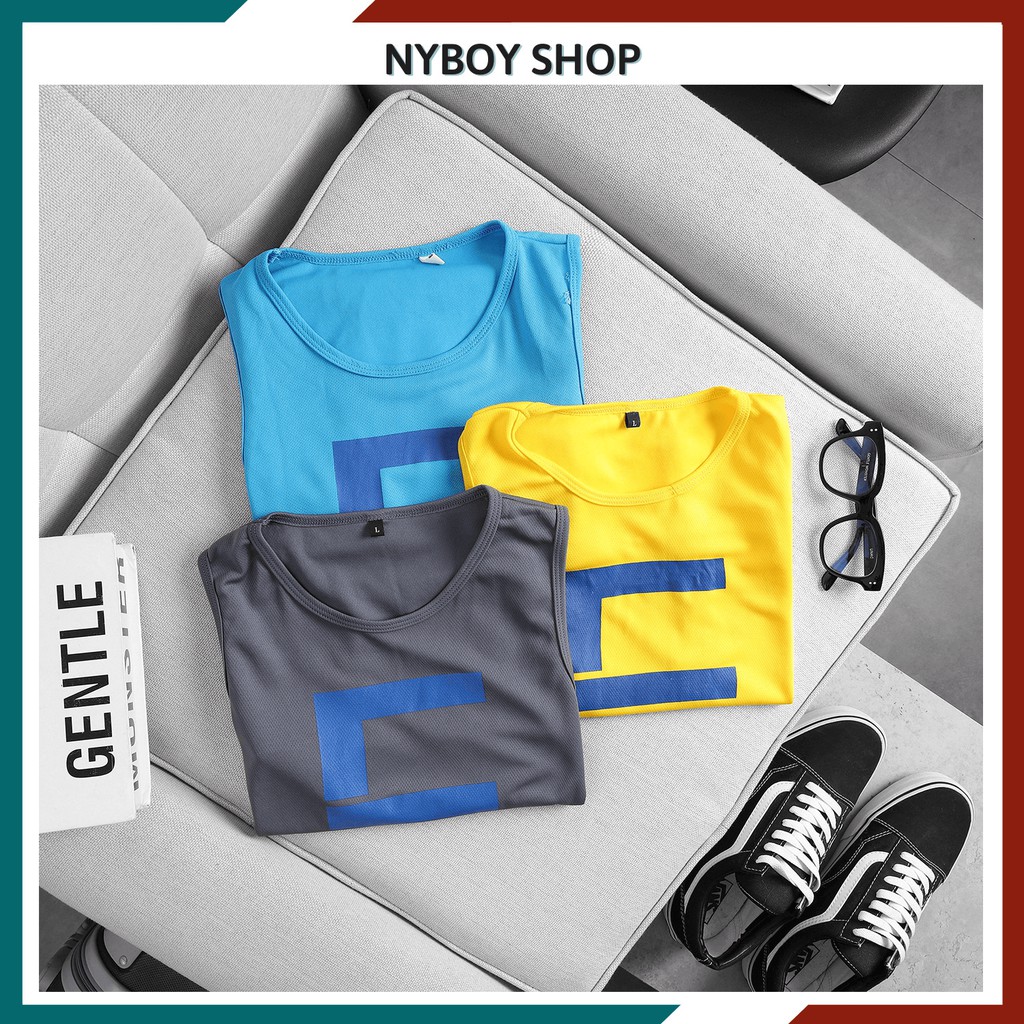 Áo thun nam tập gym LION, áo ba lỗ body nam mát mẻ, thấm hút mồ hôi, mặc cực thoải mái_ABL02