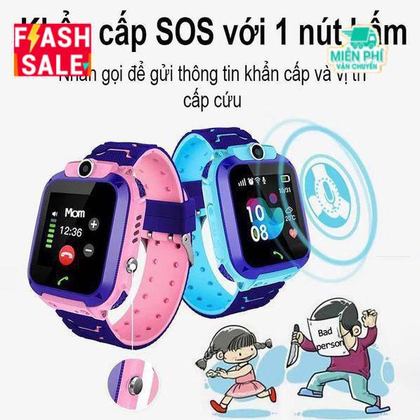 Đồng Hồ Thông Minh Định Vị Trẻ Em T5 Chống Nước Tiếng Việt