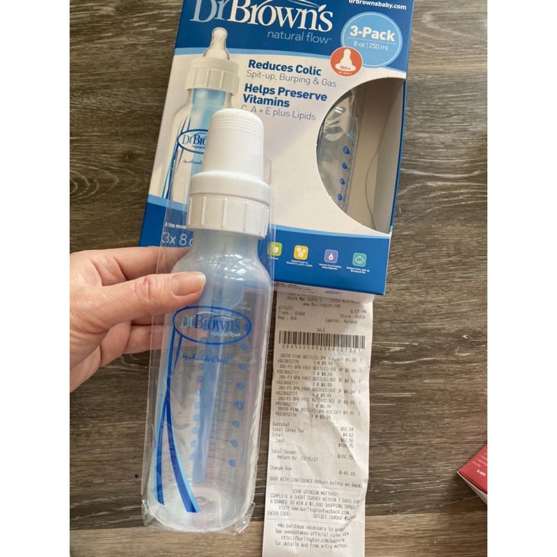 Bình Dr Brown’s cổ hẹp 240ml