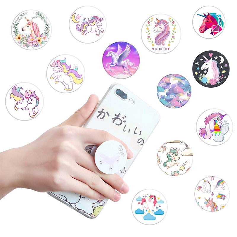 Giá đỡ điện thoại hình kỳ lân đáng yêu dễ thương