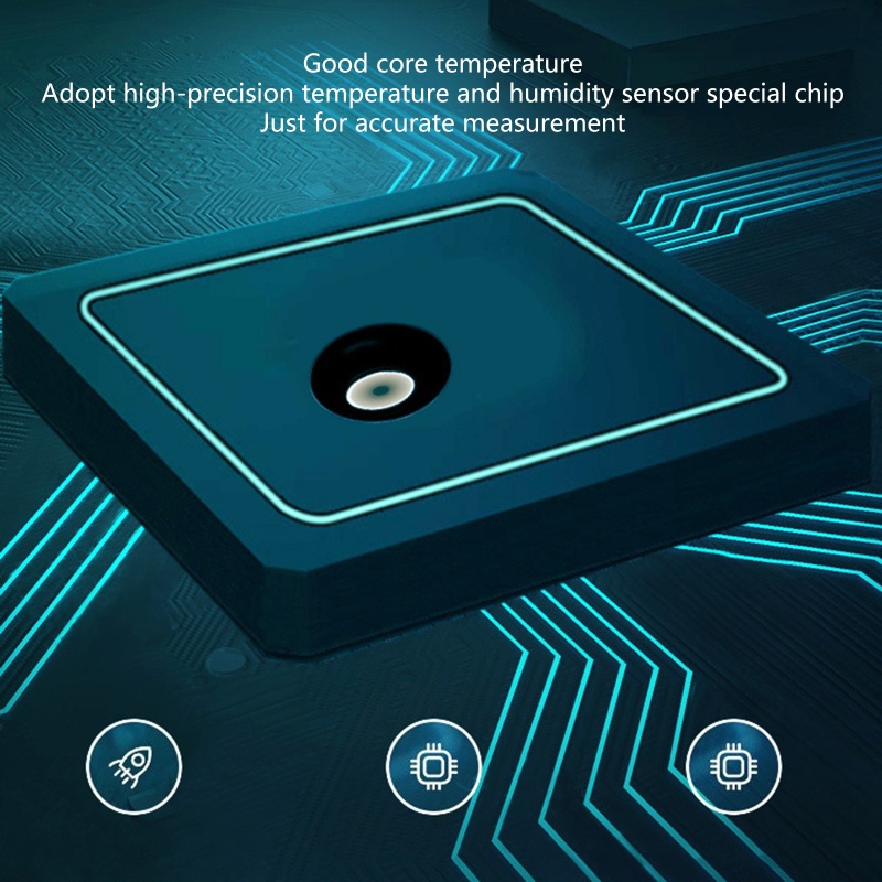 Đồng Hồ Đo Độ Ẩm Kỹ Thuật Số Trong Nhà Thiết Kế Thời Trang