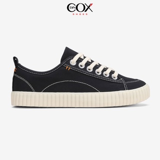 Giày sneaker vải unisex dincox d27 black đơn giản hiện đại