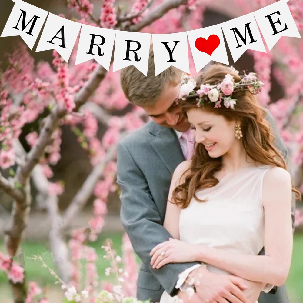 Dây Treo Trang Trí Chữ I Love you Marry Me
