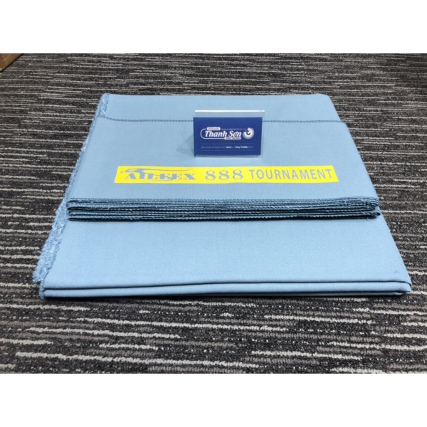 Vải bàn bida lỗ Aileex 888 in