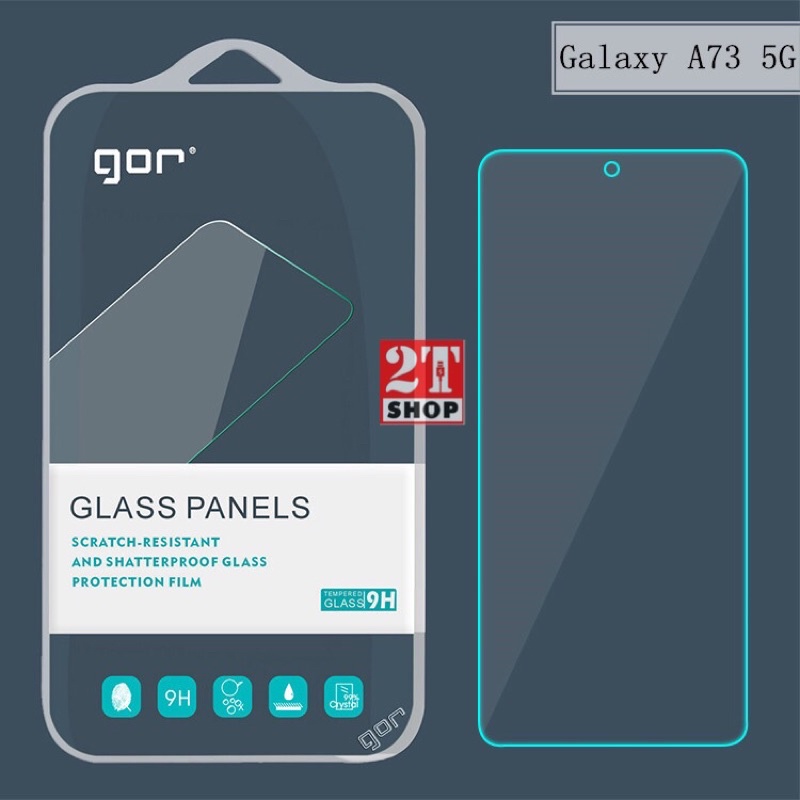 KÍNH CƯỜNG LỰC GOR GALAXY A73 5G/ XIAOMI K40 GAMING FULL MÀN HÌNH (KÍNH TRONG)