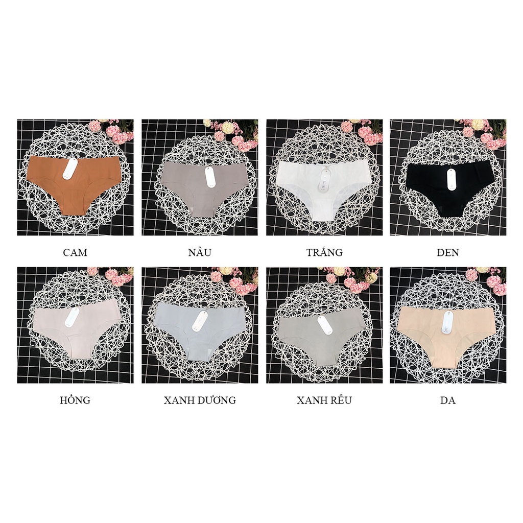 Quần lót nữ thun lạnh đúc su kháng khuẩn không viền cao cấp LAVENUSA QL35