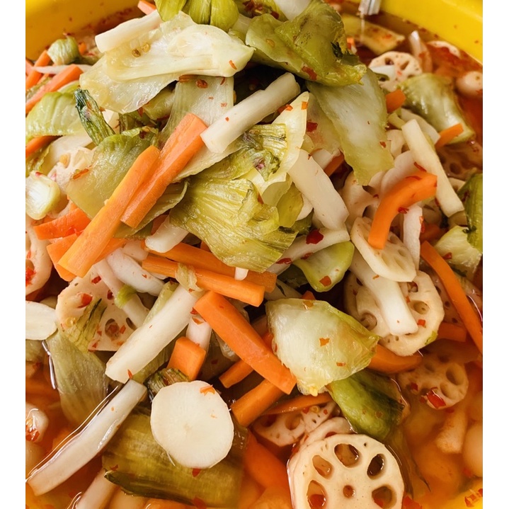 Dưa chua kim chi thập cẩm hủ 750gr