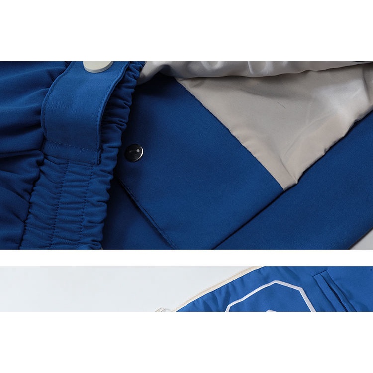 Inskois Áo Khoác Bóng Chày Đồng Phục Đua Xe Mô Tô Thiết Kế Tháo Rời Được Phong Cách Retro Mỹ Cho Nam Và Nữ