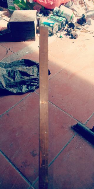 Thanh đồng đỏ dài 20cm.rộng 1.5cm.dày 3mm