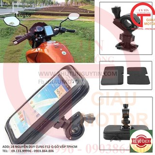 ĐỒ PHƯỢT- Giá đỡ điện thoại chống nước cho xe máy ,uy tín, chất lượng