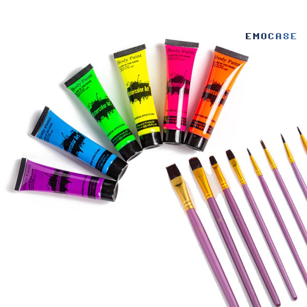 Màu Vẽ Mặt / Cơ Thể 25ml Màu Sắc Tươi Sáng Tùy Chọn Kháng Nước